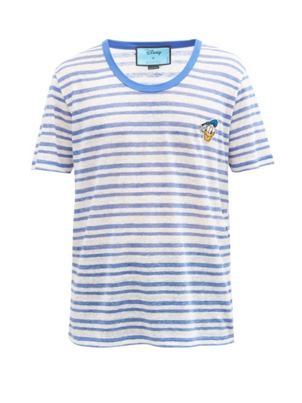 Gucci X Disney NWT Donald Duck Striped T Shirt XS